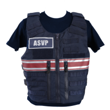 Pokrowiec na kamizelkę kuloodporną full tactical asvp unisex - le protecteur 5xl