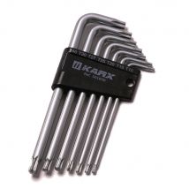 Karx - Jeu De 7 Clés Torx - Acier forgé