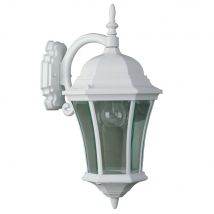 Adelais - Applique Extérieure Descendante 100w E27 Fonte he Adela - Fonte d'aluminium