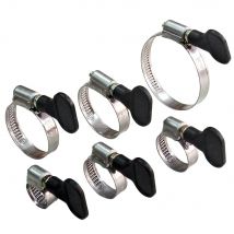 Krisalys - Set De 6 Colliers De Serrage Inox