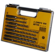Coffret 8 Forets À Béton Sds+ Feroce - Bricolage Direct