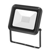 Crealys - Projecteur Led Extérieur 30w 2700 Lumens - Corps aluminium - Noir