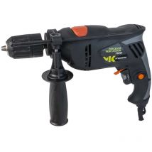Mckerson - Perceuse À Percussion Filaire 750w + Coffret 8 Forets À Béton Feroce