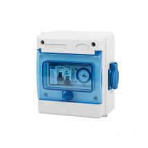 Nalto - Coffret Electrique Extérieur Programmable 1 Prise + Protection Electrique Compatible Spa Gonflable