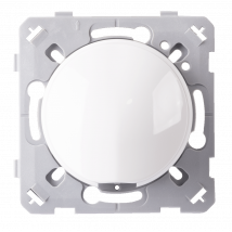 Ohmtec - Epure Sortie De Cable - Blanc