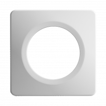Ohmtec - Epure Plaque Simple he - Blanc