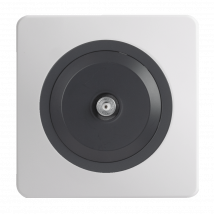 Ohmtec Epure Prise Tv Sat Type F /anthracite Complet - Bricolage Direct