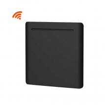 Atenza - Radiateur À Inertie Fonte 1000w Connecté Wifi Écran Digital Eco Design Nf - Noir