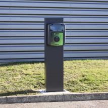 Ohmtec - Borne De Recharge 7.4kw Avec Contrôleur De Charge Et Protection Électrique