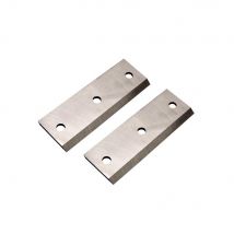 St Pierre du Champ - Jeu De 2 Fers Pour Broyeur De Végétaux Thermique Réf 500331 Et Réf 500332 - Acier rapide HSS