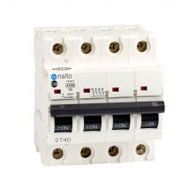 Nalto - Disjoncteur Tétrapolaire 20a - Courbe C- 400v~