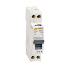 Ohmtec - Disjoncteur 1p+n 32a 4.5ka/6ka Nf