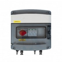 Ohmtec - Coffret Photovoltaique Dc 3-4,5kw Simple Tracker - Coffret Anthracite et vitre grise