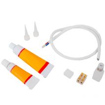 Woltz - Kit De Raccordement Pour Ruban Led Cob 230v Ip65 12mm Réf 812593 Et Réf 812594