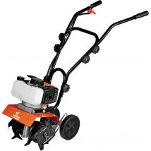 St Pierre du Champ - Motobineuse Thermique Essence 2t 62cc 2.1kw 4 Fraises Largeur 30cm