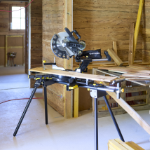 Steiner - Scie À Onglet Radiale 2000w 305 Mm Laser Double Inclinaison + Support