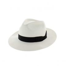 chapeau Borsalino blanc - 55 cm - Feutre poil - Slovaquie