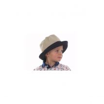 Chapeau de soleil pour enfant - Tilley - Noir - Petit - Coton - Canada