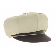 Casquette Marlon Brando - chapellerie Dandurand/fils pour Torpedo - Marron - 60 cm - Cuir - France