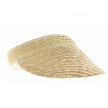 casquette visière paille naturelle - Traclet - Paille - Taille unique - Paille - Chine