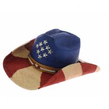 Chapeau The Patriot - Montecarlo Hat Co - Beige - L - 58/59 cm - Paille - Colombie