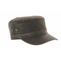 Casquette cubaine cuir Alpha - Stetson - Taille unique - Cuir - Chine