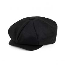Casquette Marseillaise Canebiere - Jaxon Hats - Noir - 55-57 cm - Laine - Chine