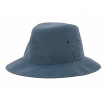 Chapeau Safari Touareg Coton - Crambes - Bleu - L - 58/59 cm - Coton - France