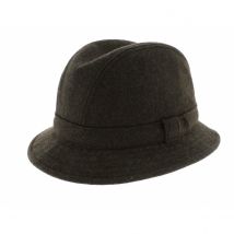 Chapeau bob anglais Loden - Marron - 56 cm - Laine - Belgique