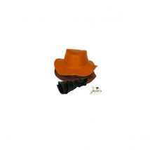 Chapeau cuir style Traveller - Jacaru - M - 56/57 cm - Cuir - Australie