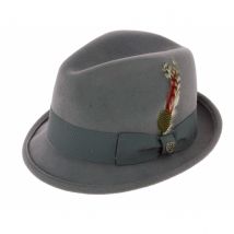 Chapeau Player Gain Feutre Laine Gris - Brixton - 54 cm - Feutre laine - Chine