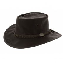 Chapeau Traveller Cuir Marron - Ayers Rock - L - 58/59 cm - Cuir - Australie