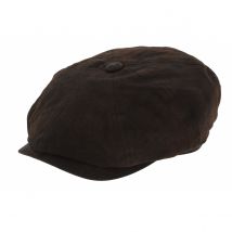 Casquette hatteras cuir stetson - Stetson - Marron - M - 56/57 cm - Cuir - Chine