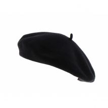 Beret basque Fina Noir - Elosegui - 56 cm - Laine - Espagne