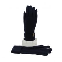 Gants Edin Mixte Marine - Roeckl - Taille unique - viscose/2nylon/coton/laine/cachemire - Chine