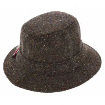 Bob Hiver Wexford Laine Vierge Marron - Hanna Hats - XXL - 62/63 cm - Laine Vierge de Donegal - Irlande