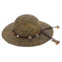 Capeline en paille - Arezzo Marron