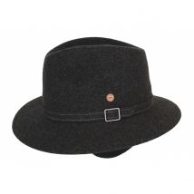 Chapeau Feutre cache oreille Paris - Mayser - Noir - XL - 60/61 cm - Feutre laine - Slovaquie