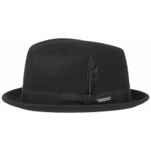 Chapeau pork pie Veradale - Stetson - S - 54/55 cm - Feutre laine - Etats Unis d'Amérique