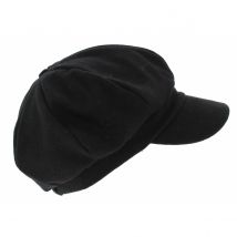 Casquette Gavroche laine - noir - Traclet