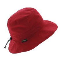 Chapeau de pluie rouge - Gore tex