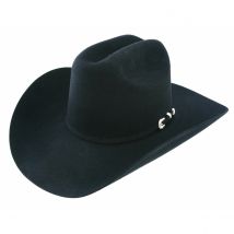 Chapeau Cattleman Lariat 5X - poil de castor - Stetson - 56 cm - Feutre poil - Etats Unis d'Amérique
