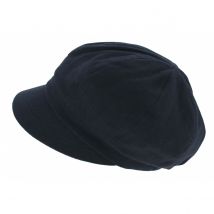 Casquette Gavroche Nelya Lin Marine - Mtm - 57 cm - lin - Europe