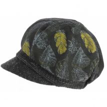 Casquette Garvoche Palaka Noir - TRACLET - Taille unique - 4viscose /coton /polyester/Acetate - Europe