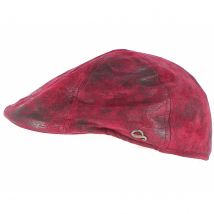 Casquette Bec de Canard Brentfort Cuir Lie de Vin - Göttmann - S - 54/55 cm - Cuir - Chine