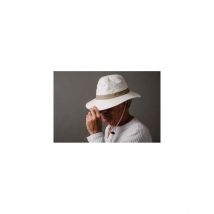 Chapeau Bob Naturel Audenge Beige/Blanc - Soway - 59-61 cm - Polyéthylène - Portugal
