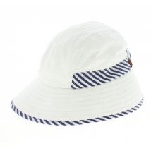 Casquette Visière Haute Protection Marennes Rayures Bleues Soway