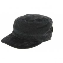 Casquette Army Rooten Cuir Noir - Aussie Apparel