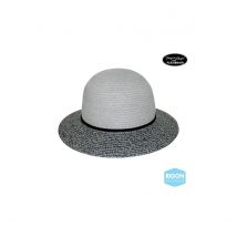 Chapeau Cloche Mia Fibres Naturelles Noir Rigon Headwear - 57-59 cm - Fibres naturelles/Polyester - Chine