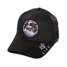 Casquette Trucker Explorer Noire King Apparel - Taille unique - Coton/Polyester - Chine
